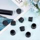 thumbnail image 5 of 20 Pcs 28mm Black Plastic Plugs, Black Round Tube Covers, Inner End Caps for Chairs Desks Tables Foot Furniture Pipe, 5 of 5