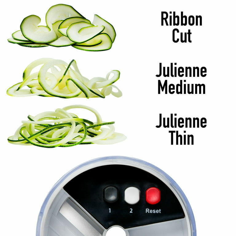 Fullstar - Mandoline Slicer, Cheese Grater, Vegetable Spiralizer - With  Peeler Spiralizer Juicer & Julienne Cutter - 11-in-1, White 