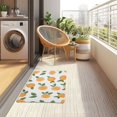 thumbnail image 4 of Yayeee Doormat for Indoor Entrance 32" x 20" Non Slippery Floor Rug, Orange, 4 of 8