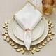 thumbnail image 4 of Juego de 6 servilleteros de uva con perlas y diamantes, hebilla de Metal para servilletas para Navidad, vacaciones, bodas, fiestas de Halloween, decoración de cenas, 4 of 8