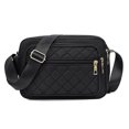 thumbnail image 3 of Bolso de lona Vintage para mujer bandolera de hombro informal de Likrtyny gran capacidad, 3 of 6