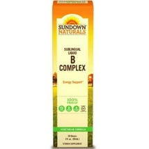 Sundown Naturals Sublingual Liquid B Complex