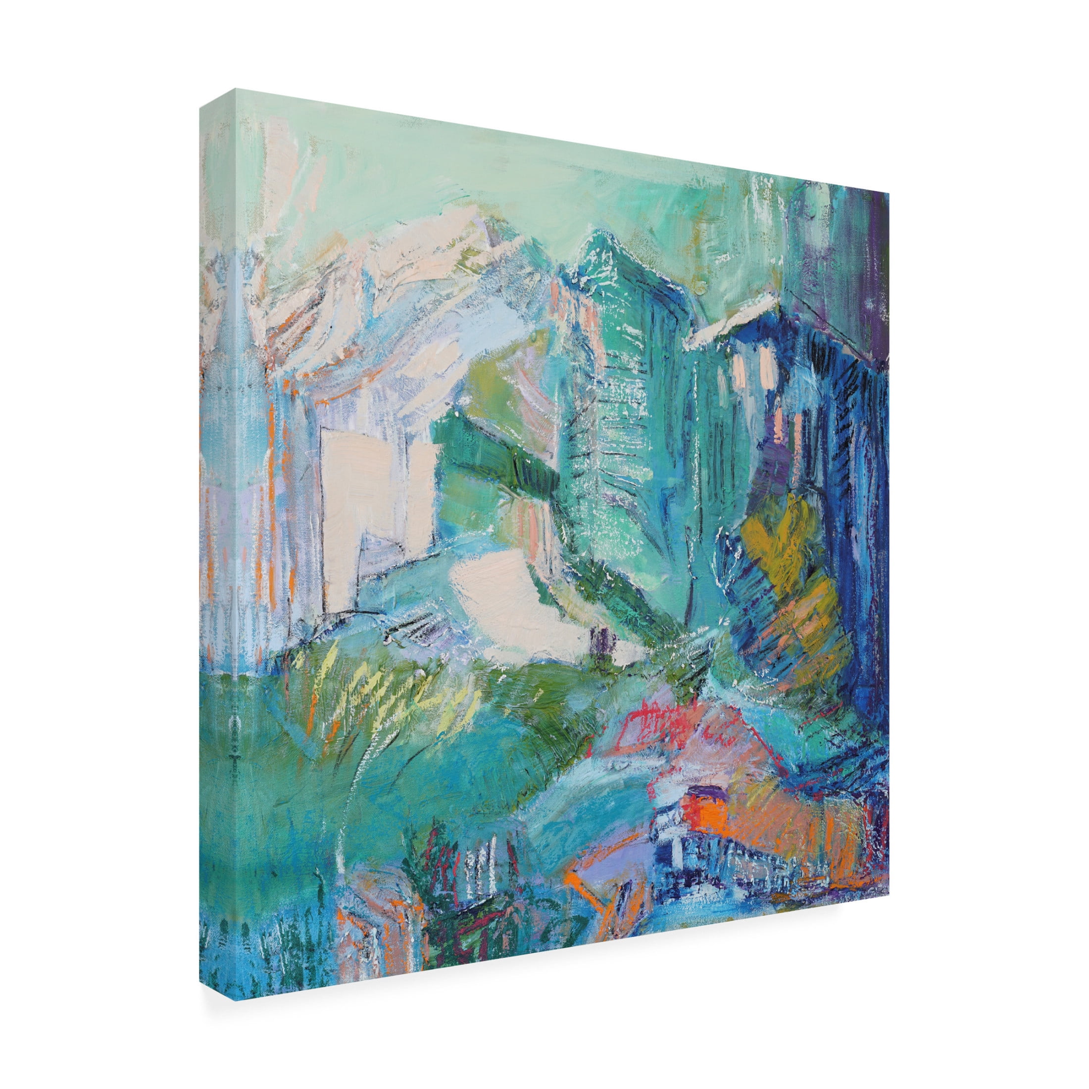 Trademark Fine Art Dorothy Fagan New Pathways V Canvas Wall Art