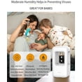 thumbnail image 3 of Cool Mist Humidifier Anti gravity Water Droplet Countercurrent Retard Pressure Anxiety 500ml Humidifier for Bedroom Easy to Clean Energy-Saving Auto Shutdown Power-off Protection with 5V2A Adapter, 3 of 6
