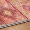 thumbnail image 5 of Addison Rugs Dream Shag Premium Machine Washable Transitional Aztec Pink Rectangle Rug, 5' x 7'6", 5 of 8