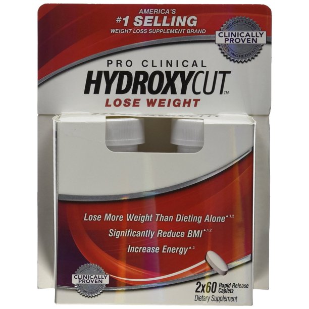 Hydroxycut AdvancedWeight Loss Supplement, 60 Caplets, Increase and