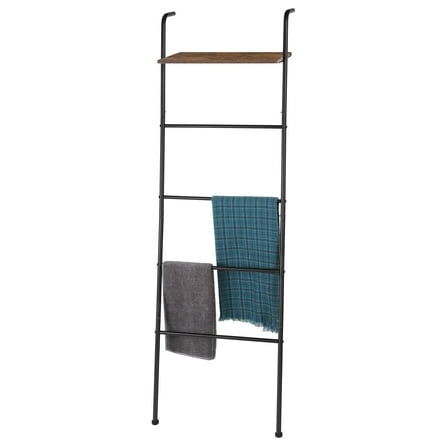5-Tier Steel Towel Blanket Ladder Storage Rack Shelf