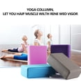 thumbnail image 5 of Bloque de yoga, espuma de apoyo, superficie suave y antideslizante para yoga, pilates y meditación., 5 of 5