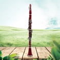 thumbnail image 1 of Clarinete Bb 17 teclas con estuche Instrumentos musicales de orquesta Instrumento de viento de madera, 1 of 7