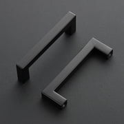 Ravinte 10 Pack 4 inch Black Cabinet Pulls Kitchen Cabinet Handles Matte Black