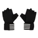 thumbnail image 2 of Guantes De Medio Dedo Para Fitness, Guantes De Entrenamiento Transpirables, Protectores Suaves Negros Para Mancuernas Para Gimnasio, 2 of 7