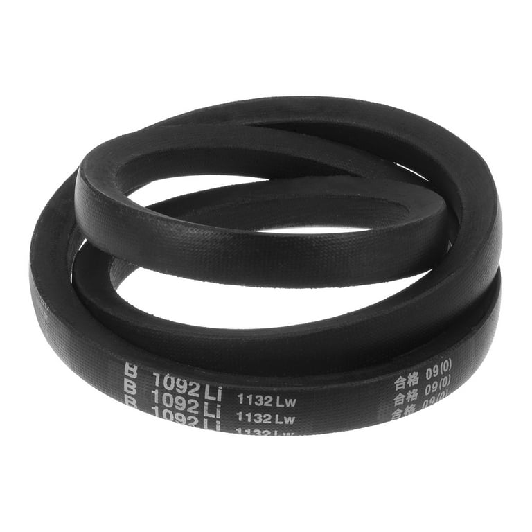 Uxcell B1092 V Belts Drive Belt 1092mm Inner Girth Rubber for