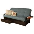 thumbnail image 1 of Sofá Kodiak Furniture Phoenix Queen Espresso Storage Futon, 1 of 9