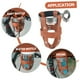 thumbnail image 5 of Portavasos universal con soporte para teléfono | Accesorio 2 en 1 para cochecito y silla de ruedas | Abrazadera ajustable para biberones y celulares | Compatible con manillares de 1,4 a 2,4 cm |, 5 of 6