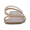 thumbnail image 3 of Journee Collection Womens Brinna Faux Leather Strappy Slide Sandals, 3 of 3