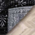 thumbnail image 6 of Well Woven Zazzle Argos Vintage Oriental Black 5'3" x 7'3" Area Rug, 6 of 7