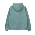 thumbnail image 7 of Mohiass Womens Sweatshirts Half Zip Pullover Fleece Quarter Zipper Hoodies 2025 Fall Fashion Clothes Mint Green 2XL, 7 of 7