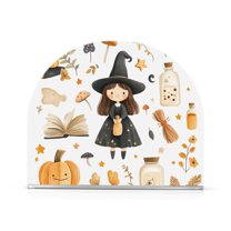 Yayeee Napkin Holder for Table Set of 2 Kitchen Paper Tissue Organization, Magical Halloween Girl