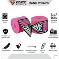 thumbnail image 3 of Elastic 180-inches Mexican Hand Wraps for Boxing & MMA in Semi-Elastic Poly-Cotton - Fadi Sports, 3 of 8