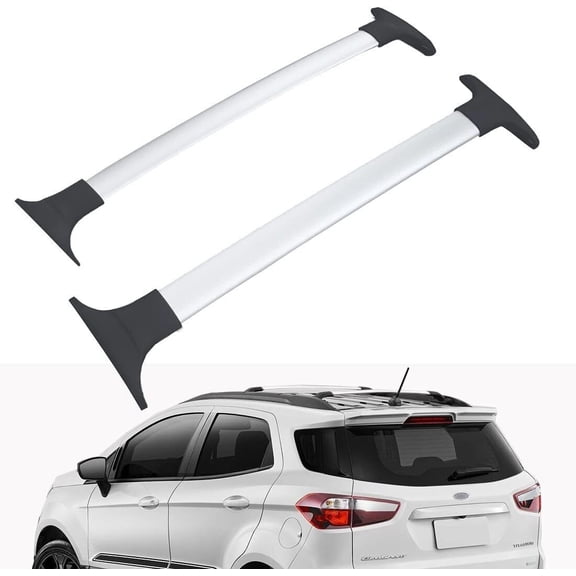 Cross Bar Roof Rack Set For 2013-2022 Ford Ecosport Luggage Cargo Carrier Silver