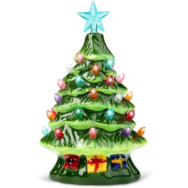 Árbol de Navidad de mesa Joiedomi 7 Cerámica con caja de regalo