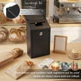 thumbnail image 5 of Metal Donation Box with Lock and 2 Keys Wall Mounted Cash Money Box with Slot for Cash Deposit Money Drop Boxes Suggestion Box Collection Box Ballot Box for Home Office Outdoor, 5 of 8