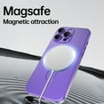 thumbnail image 3 of Nalacover for iPhone 16 Pro Max Invisible Stand Magnetic Case for Women Men,Compatible with MagSafe Charger,Shockproof Slim Support Car Mount Phone Case with All-inclusive Camera Lens Film,Darkpurple, 3 of 7