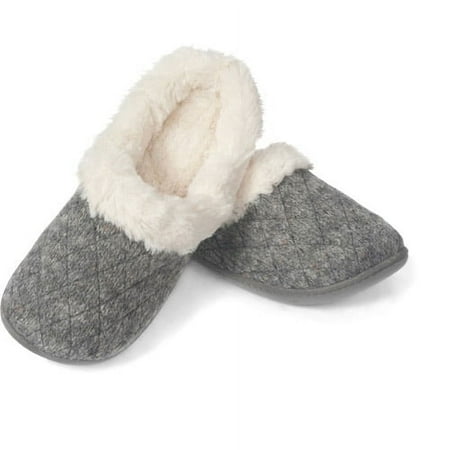 Dearfoams Womans Sweater Knit Clog