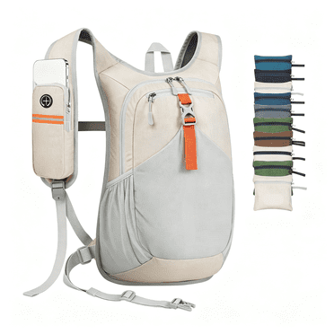 Back Packable Table Small Hiking Backpack 20L - Lightweight Water-Resistant Hiking Daypack ...