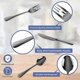 thumbnail image 3 of 5pcs Stainless Steel Flatware Set,kitchen Utensil Set Service,tableware Cutlery Set For Home And Restaurant, 3 of 5