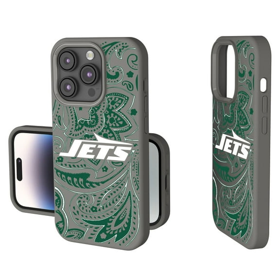 New York Jets Paisley iPhone Soft Touch Case