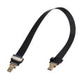 thumbnail image 2 of Xiwai CYFPV Micro HDMI Male to Micro HDMI Male Extension FPC Flat Cable 1080P for FPV HDTV Multicopter Aerial Photography, 2 of 7