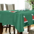 thumbnail image 5 of Yayeee Tablecloths 60" x 108" Rectangle Wrinkle Resistant Party Table Cover, Christmas Trees, 5 of 8