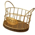 thumbnail image 2 of Luzkey Coffee Pod Holder Coffee Pod Storage Basket Pod Dispenser for Kitchen Bar Desktop Sturdy Accessory Rustic Multipurpose Wooden Base 15cmx11.5cm, 2 of 8
