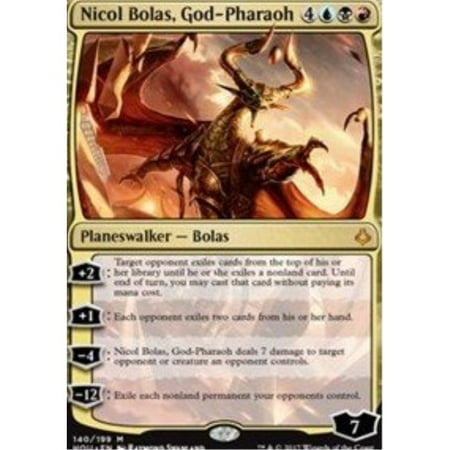 Nicol Bolas, God-Pharaoh - Hour of Devastation (Best Cards From Hour Of Devastation)
