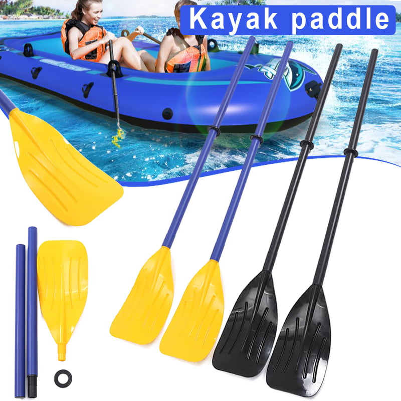 Kayaking Boating Oar for Rowing Boats Raft Canoeing 1 Pair Kayak Paddles for Adults 120cm/47.24in Aluminium Boat Oars for Inflatable Boats 