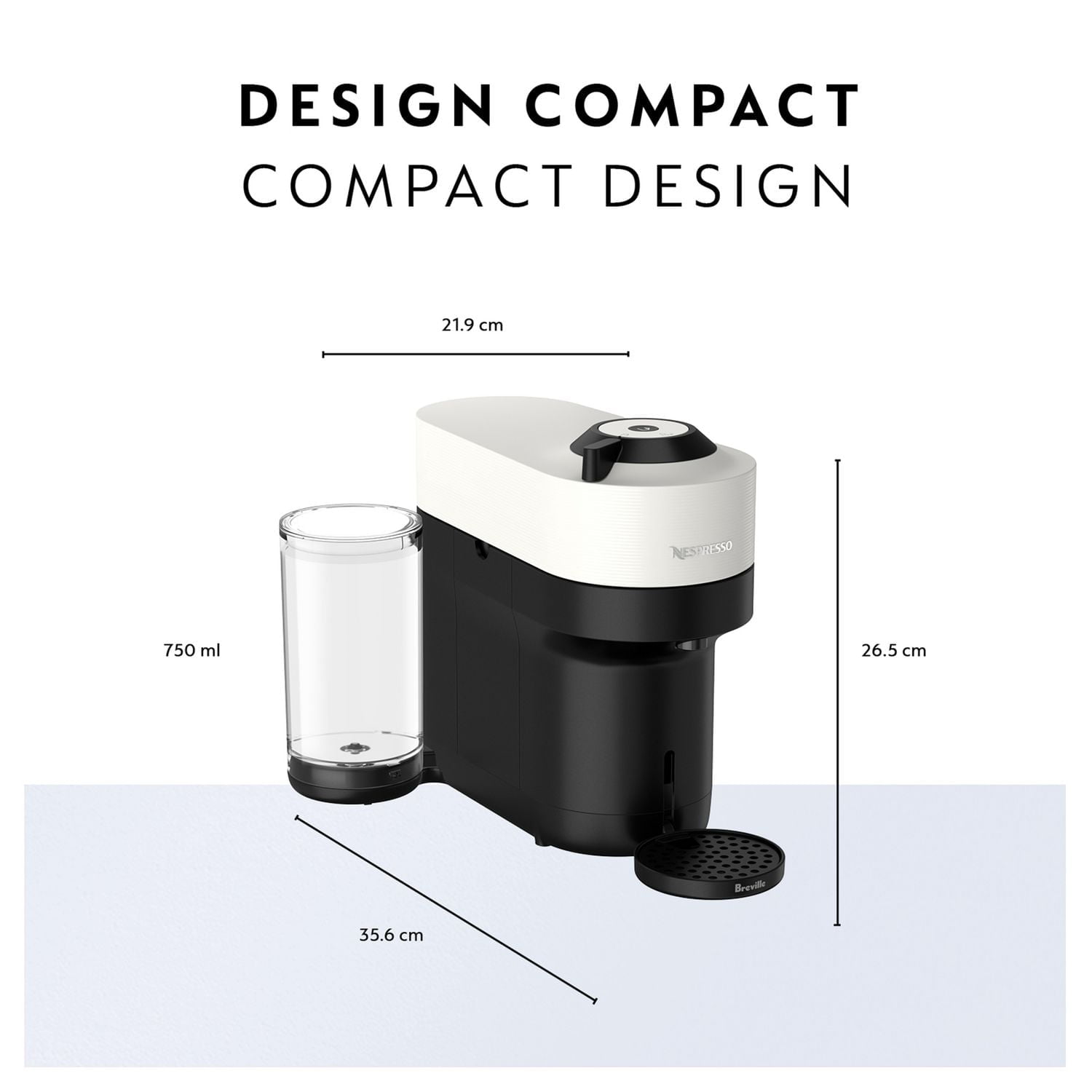 Nespresso VERTUO POP ココナッツホワイト　32カプセル付き Nespresso VERTUO POP ココナッツホワイト 32カプセル付き