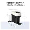 thumbnail image 3 of Machine à café et espresso Nespresso Vertuo Pop+ par Breville, Blanc, 3 of 9