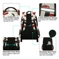 thumbnail image 3 of ALAZA Cherry Fruits Bow Backpack Elementary School Bag Bookbag Travel Rucksack, 3 of 7