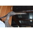 thumbnail image 6 of Nifao Great Blue Heron Perched Outdoor Fountain Statue, Bronze Garden Water Feature Sculpture for Patio & Yard – Garden Outdoor Decor Sculpture, 22"L x 21"W x 49"H, 6 of 13