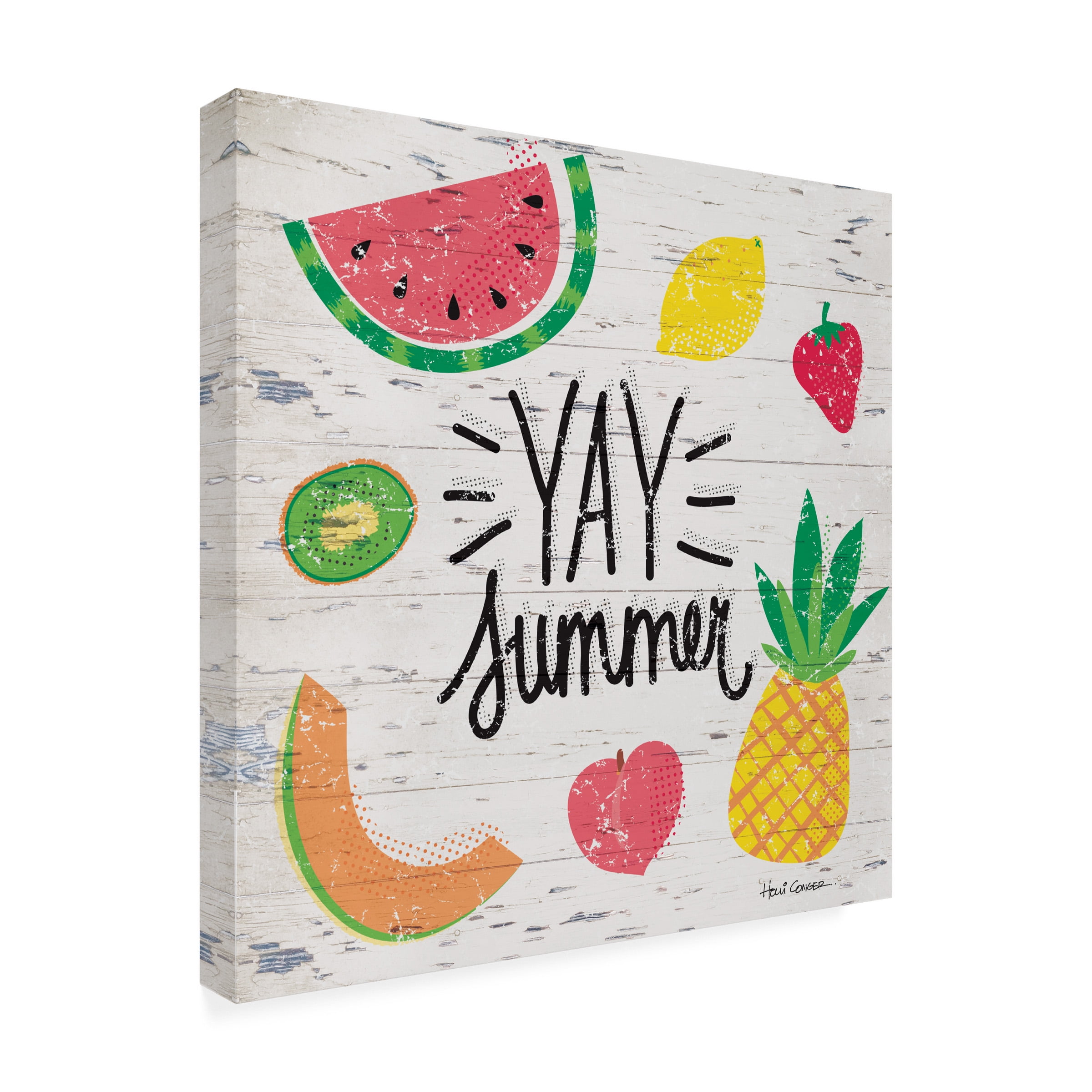 Holli Conger 'Summer Bounty 2' Outdoor All-Weather Wall Decor
