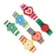 thumbnail image 5 of ColoMX Relojes de pulsera de simulación de dibujos animados para niños, artesanía de madera, reloj de pulsera, papelería, Color aleatorio, 6 uds., 5 of 7