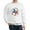 White, variant on CafePress - Texas Wrought Iron Barn Art Sweatshirt - Crew Neck Sweatshirt