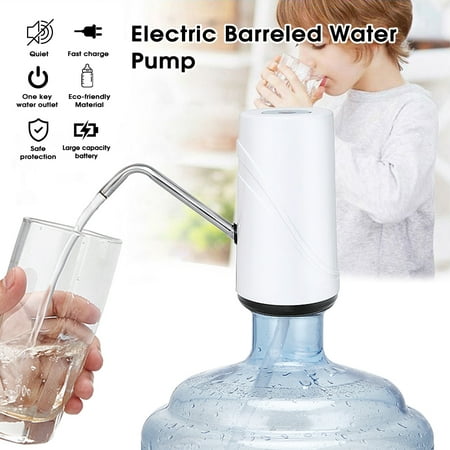 Automated Water - Wireless Automatic Water Dispenser USB Rechargeable Automatic Bottle Water Pump Electric Drinking Water Pump