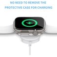 thumbnail image 4 of [4-Pack] Hard PC Case Compatible with Apple Watch Series 8 & 7 45mm with Tempered Glass Screen Protector, Full Coverage Protective Cover Bumper Accessories Compatible with iWatch 8/7 45mm, 4 of 5