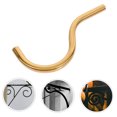 thumbnail image 4 of unbranded Soporte Curvado Dorado Para Lámparas De Pared Con Rosca Para Montaje Sencillo Moderno, 4 of 8