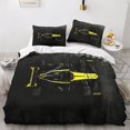 thumbnail image 2 of Formula 1 Bedding Set With 3d Duvet Cover F1 Microfiber Duvet Cover And Pillowcases With Zipper Closure 3 Pcs For Single Or Double Bed, 2 of 5