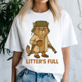 thumbnail image 3 of Litter's Full Christmas Vacation Cat Tshirt, Litters Full Cat Shirt, National Lampoon Christmas Vacation Shitter's Full, Christmas Cat Gift, 3 of 5