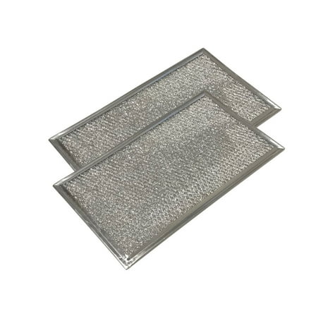 OEM Whirlpool Microwave Grease Filter - Two Pack Originally Shipped With WMH78019HW4, WMH78019HW6, WMH78019HZ0