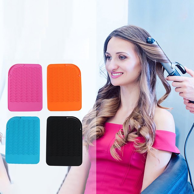 Aislamiento para Rizador de Pelo onlyliua Bolsa de Aislamiento para Plancha de Pelo Férula para Escaldar Almohadilla Aislante para Palillo de Pelo
